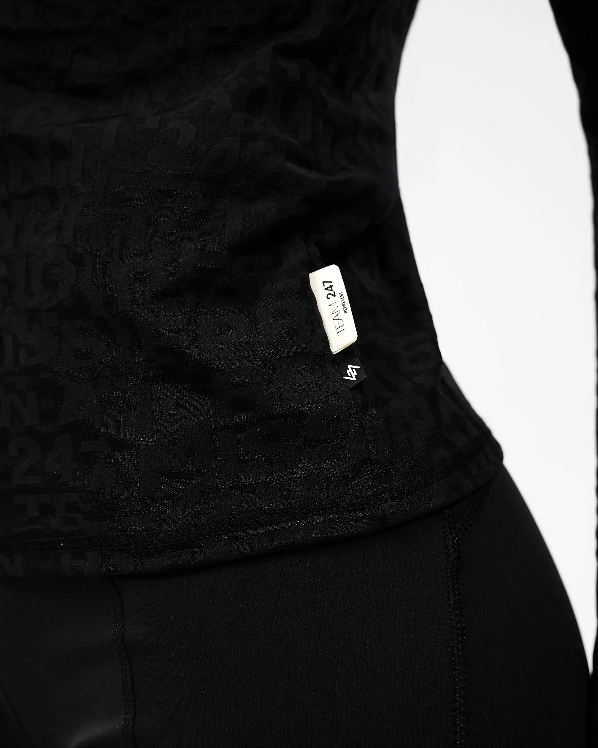 247 Performance Burnout Long Sleeve - Black