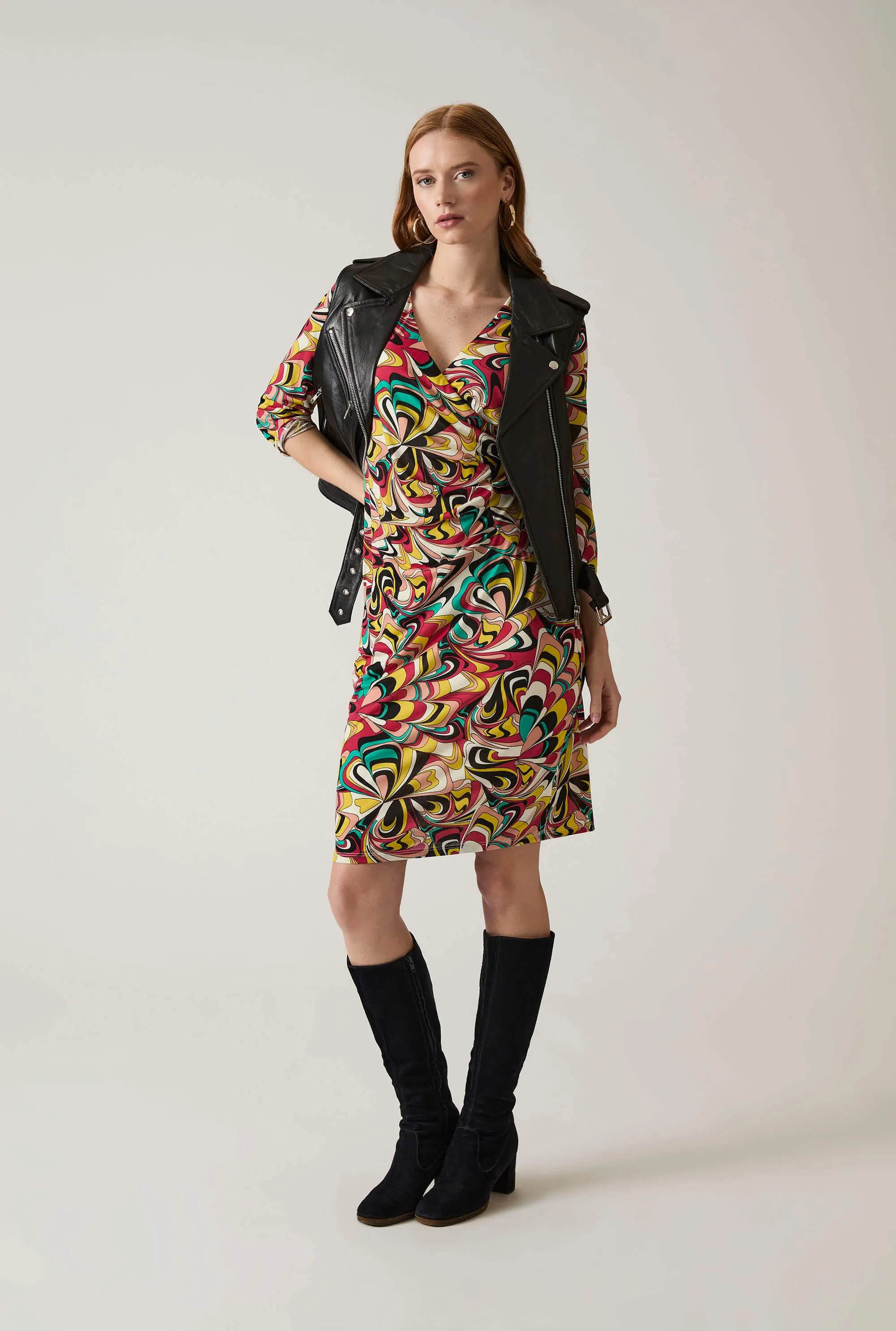 Abstract Pattern Dress