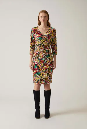 Abstract Pattern Dress