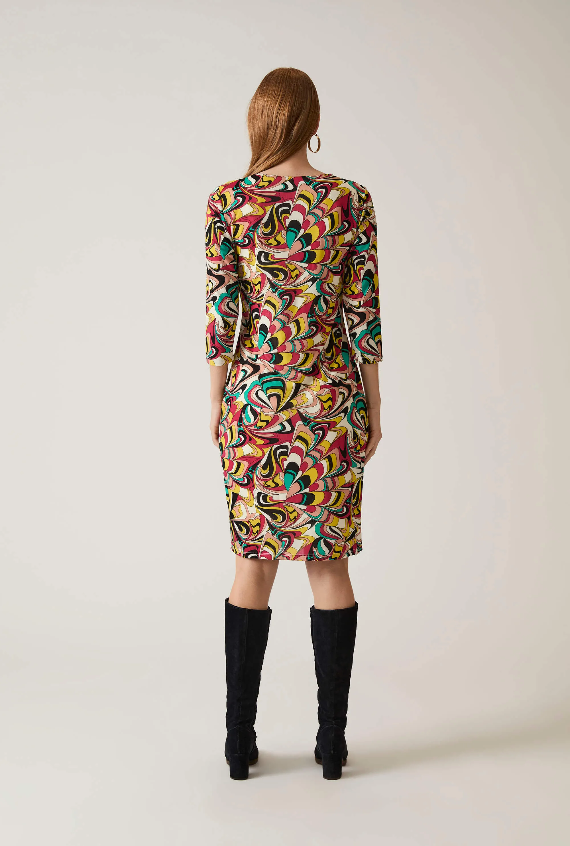 Abstract Pattern Dress