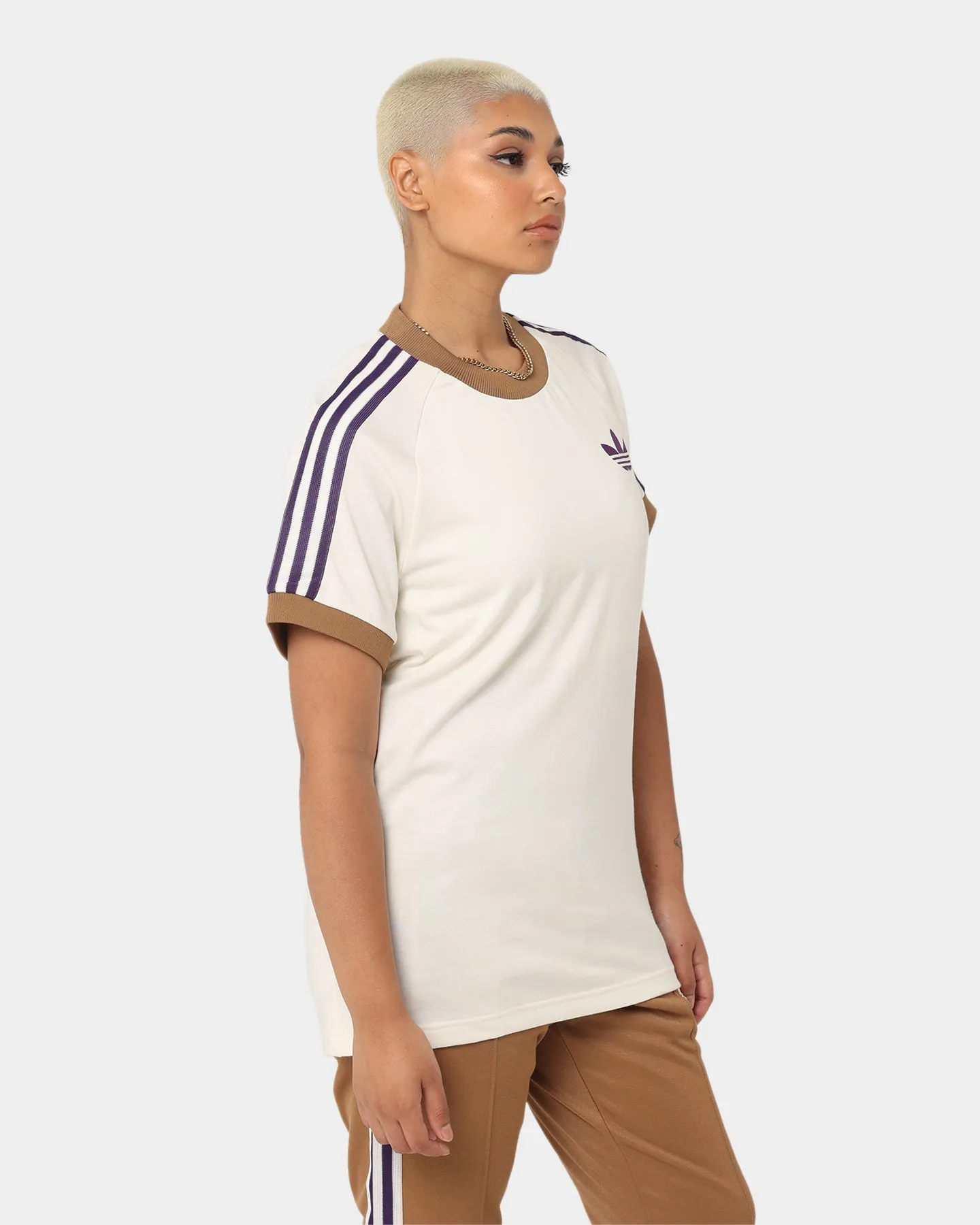 Adidas Adicolor Cali T-Shirt Cream White