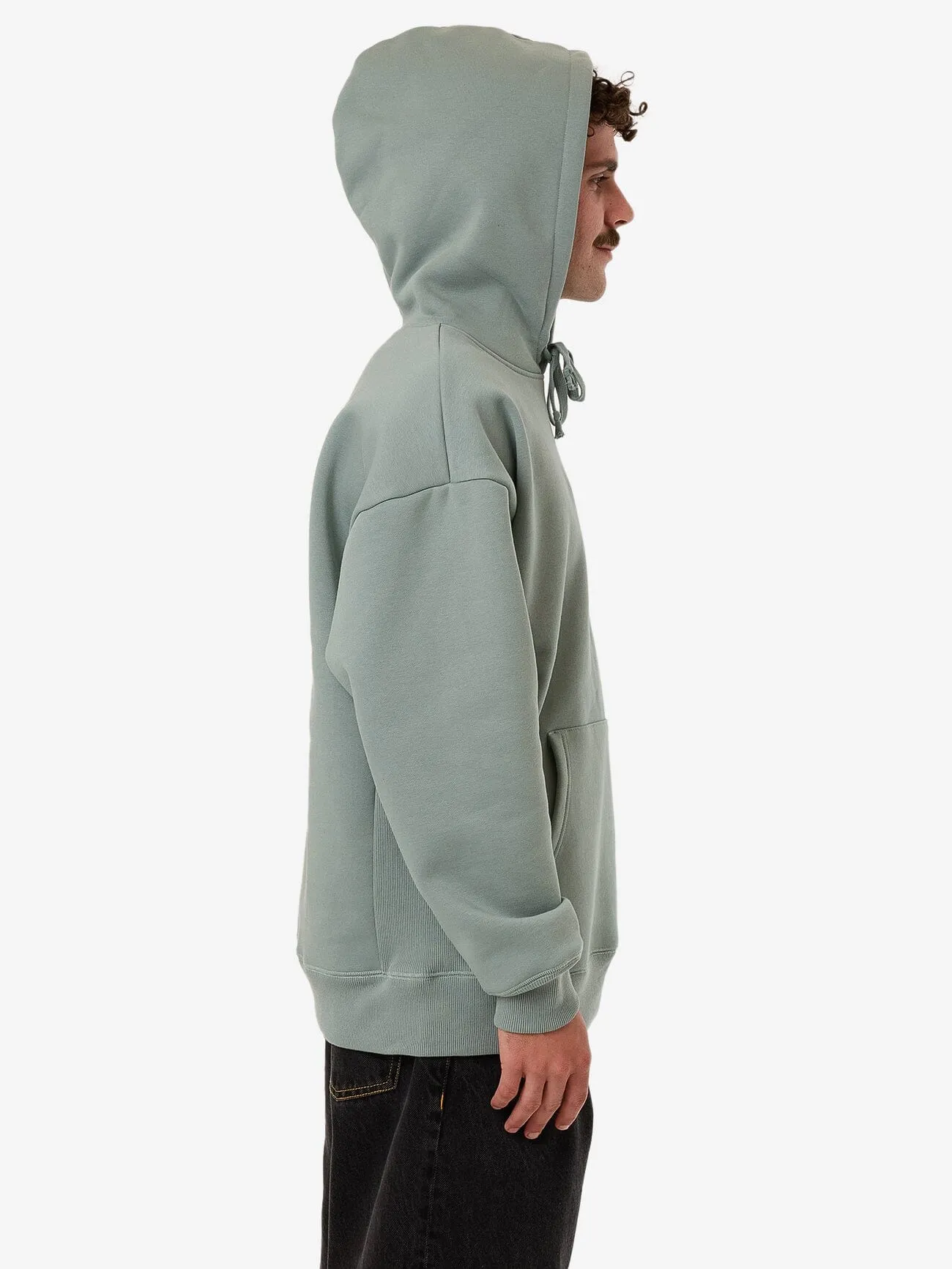 Ambient Connections Slouch Pull On Hood - Chinois Green