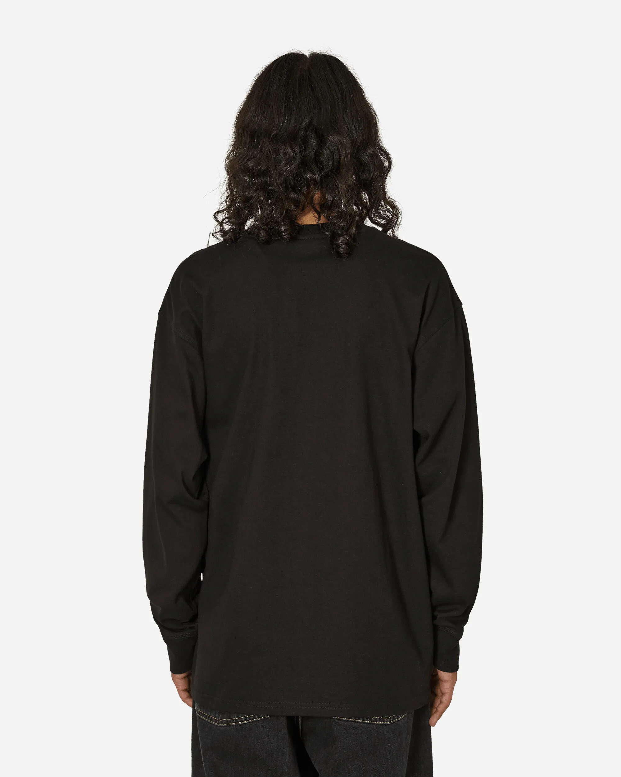 American Script Longsleeve T-Shirt Black