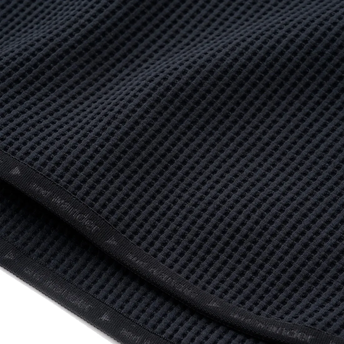 And Wander Pe Waffle L/S Tee Black