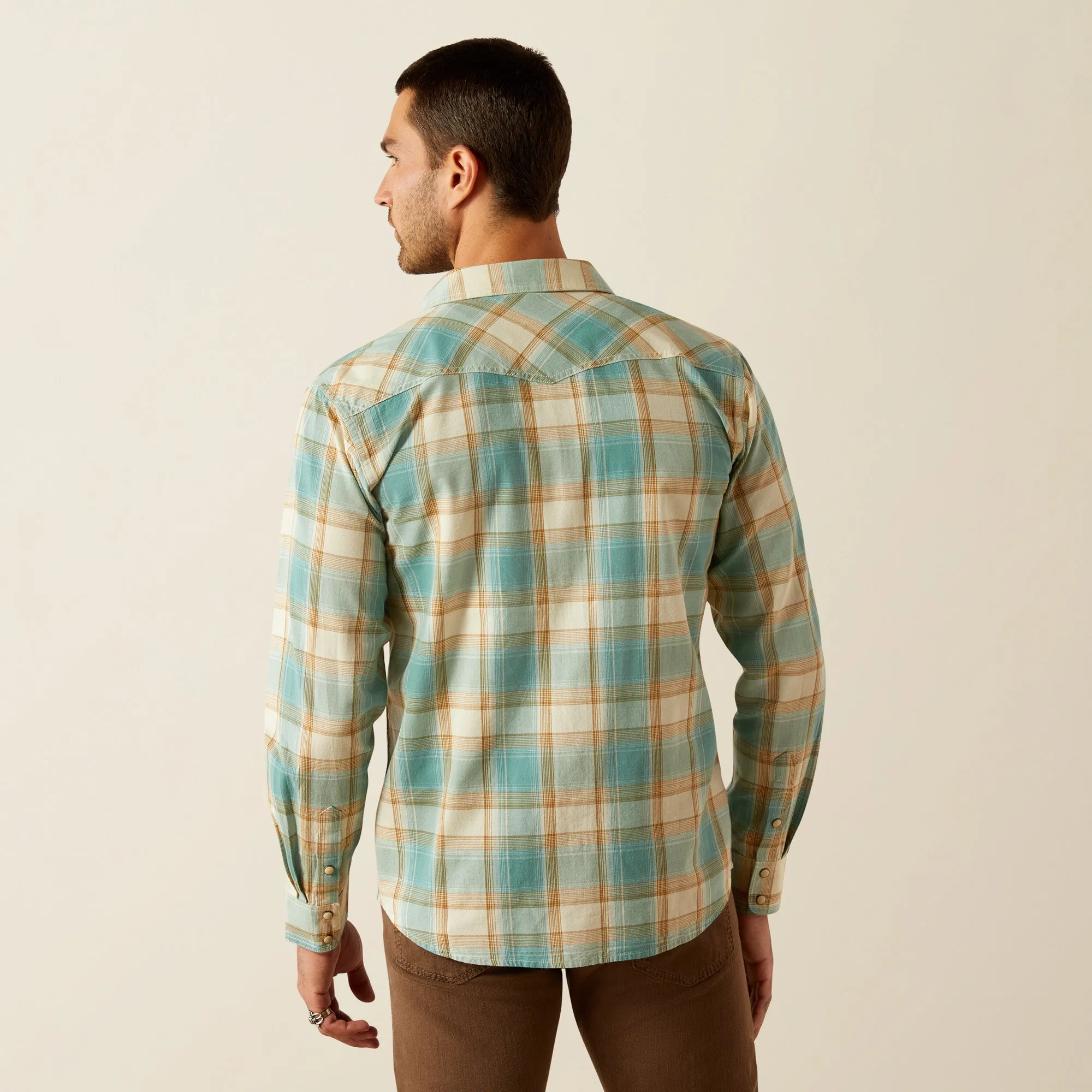 Ariat Mens Hardin Retro Snap Long Sleeved Shirt 10054709