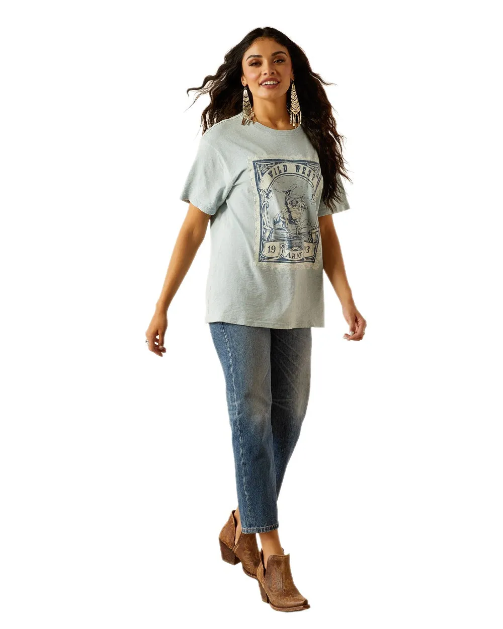 Ariat Womens Wild West Stamp T-Shirt