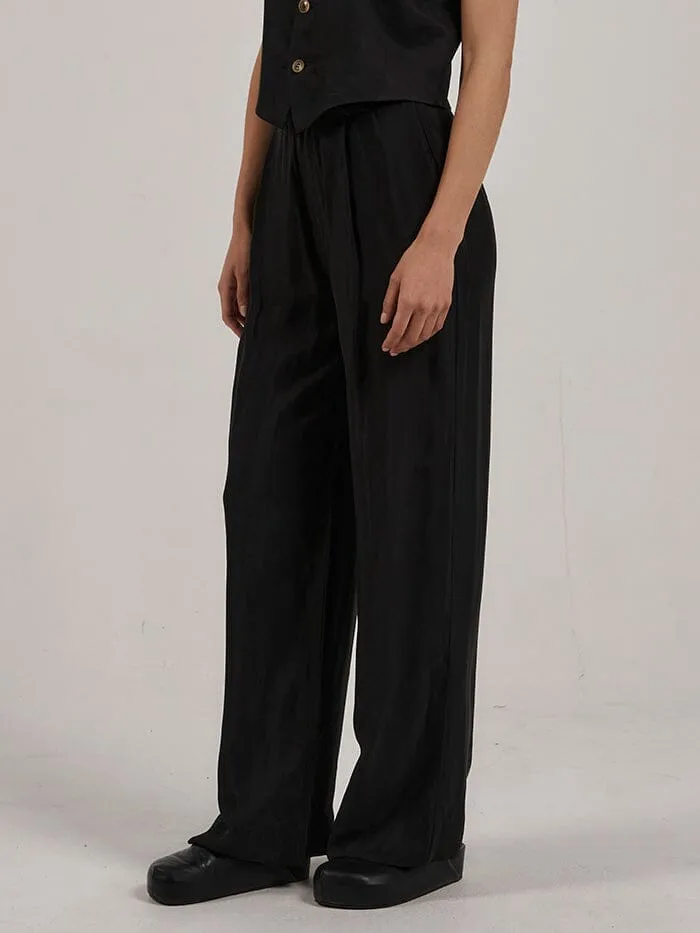 Artisan Cupro Pant - Black