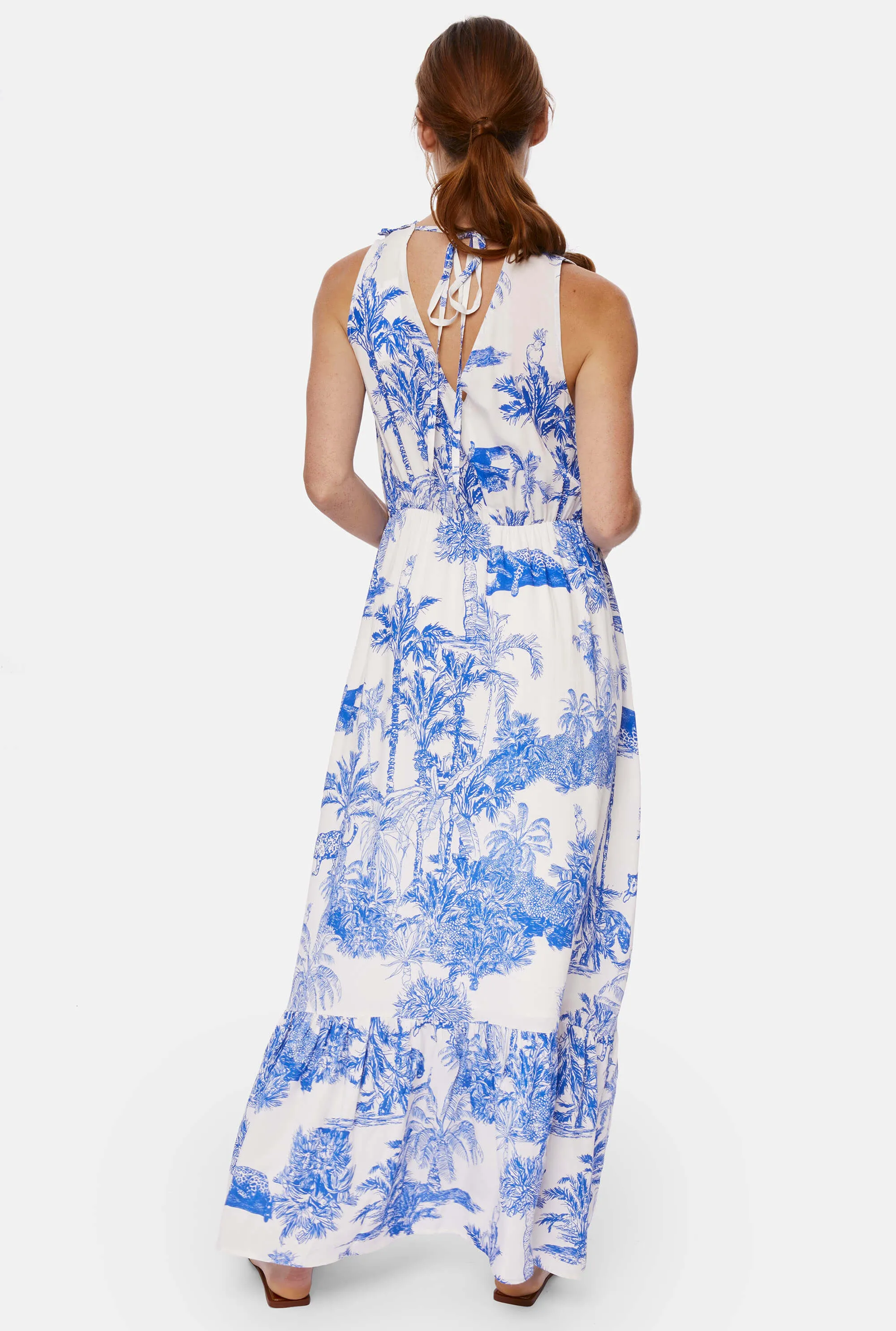 Asymmetrical Ruching Midi Dress