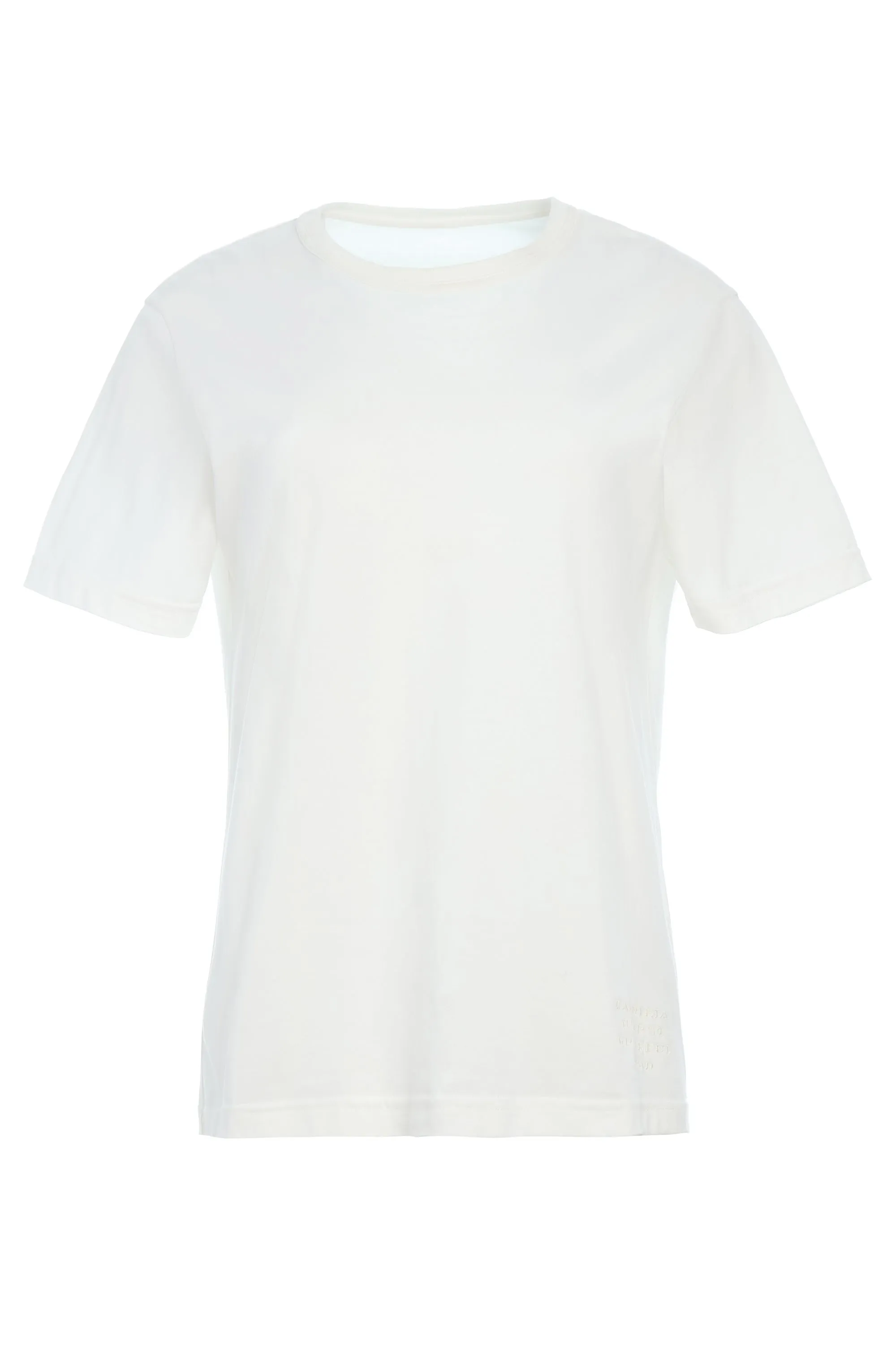 Bandeira T-Shirt in White Fine Cotton Jersey