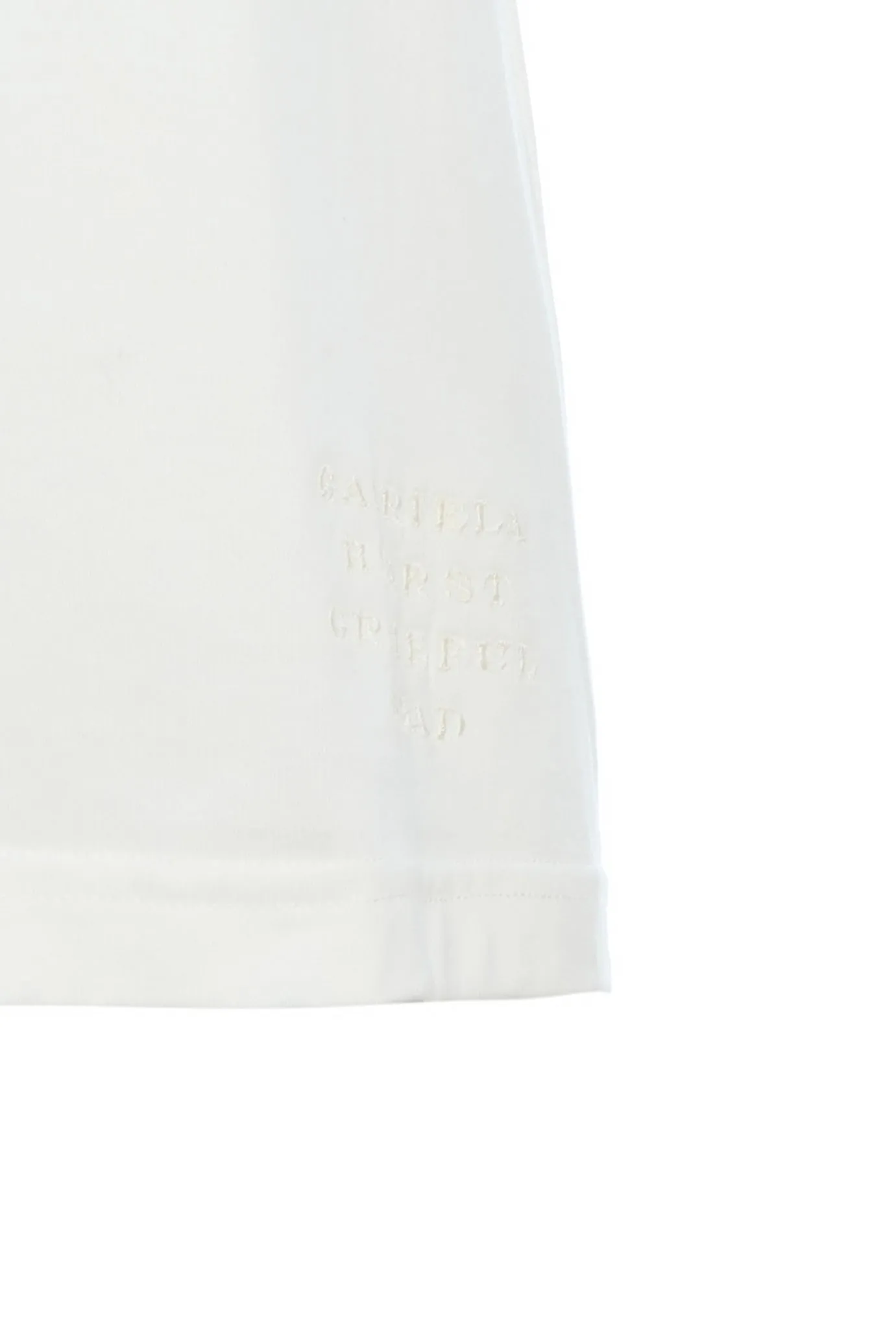 Bandeira T-Shirt in White Fine Cotton Jersey