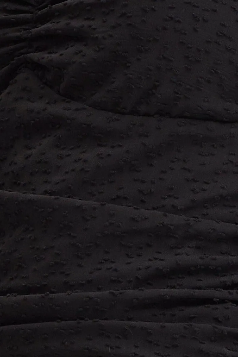 Black Bodysuit Top Long Sleeve