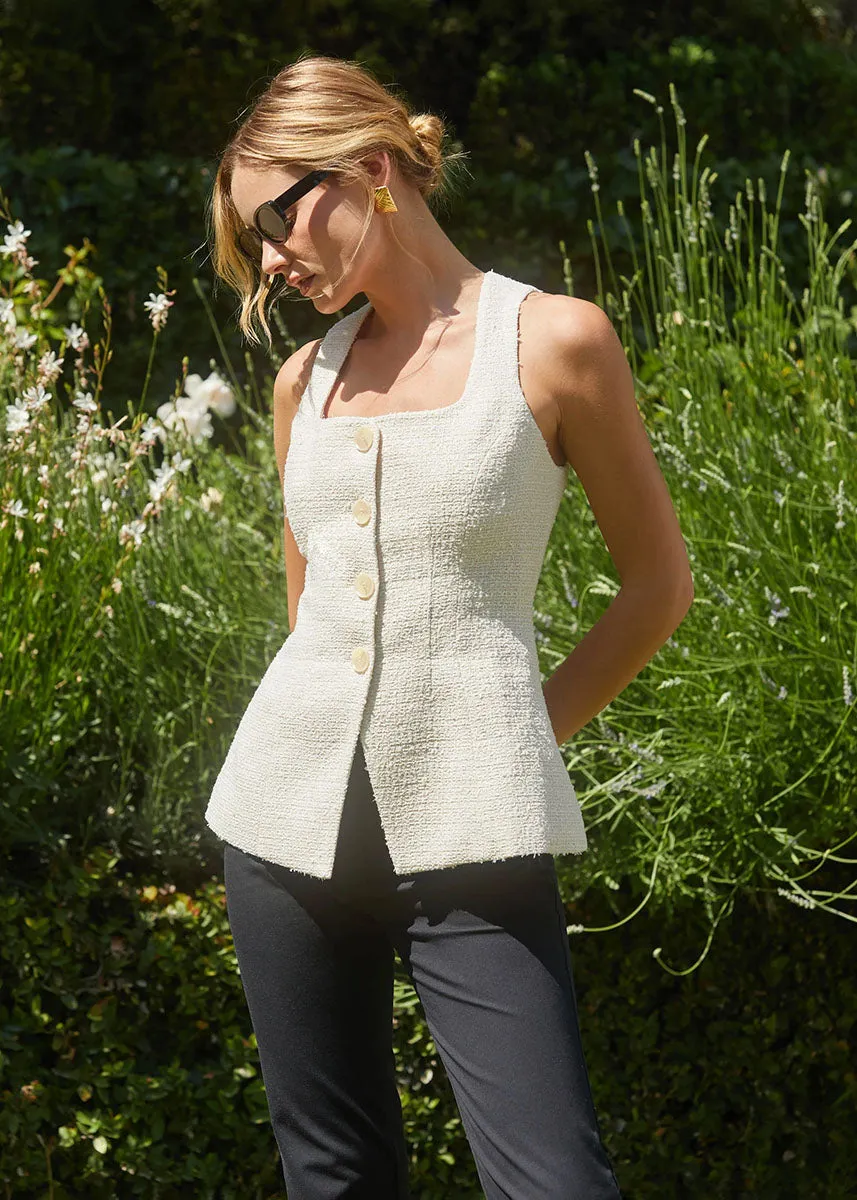 Brunelle Vest - Oatmeal