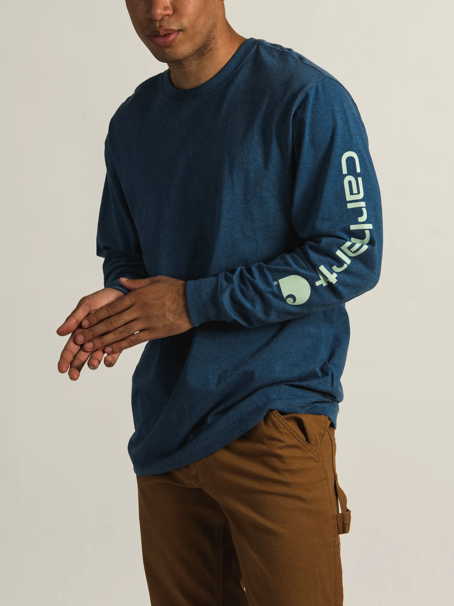 CARHARTT SIGNATURE LONG SLEEVE TEE - CLEARANCE