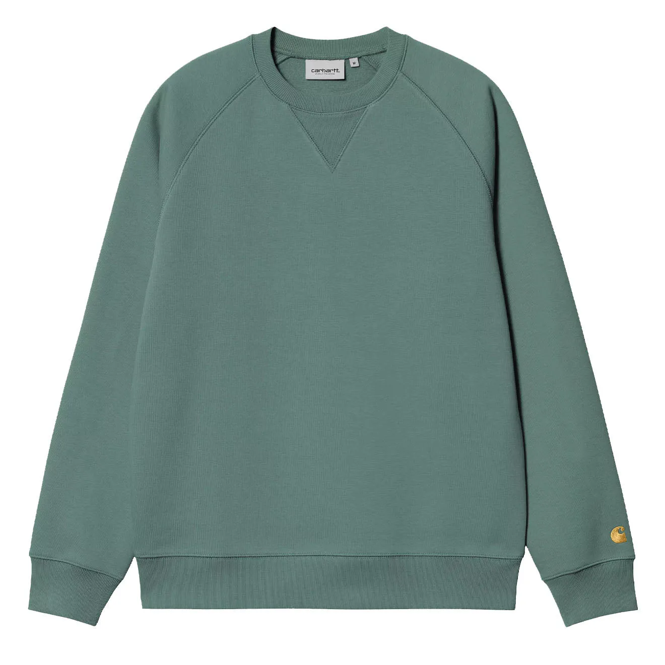 Carhartt WIP Chase Sweat Silver Pine / Gold