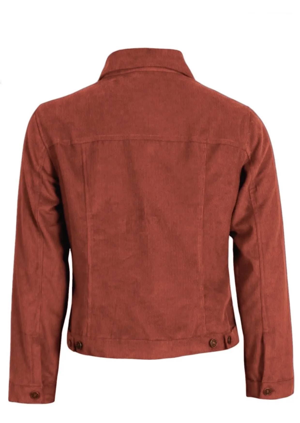 Corduroy Jacket Burnt Henna