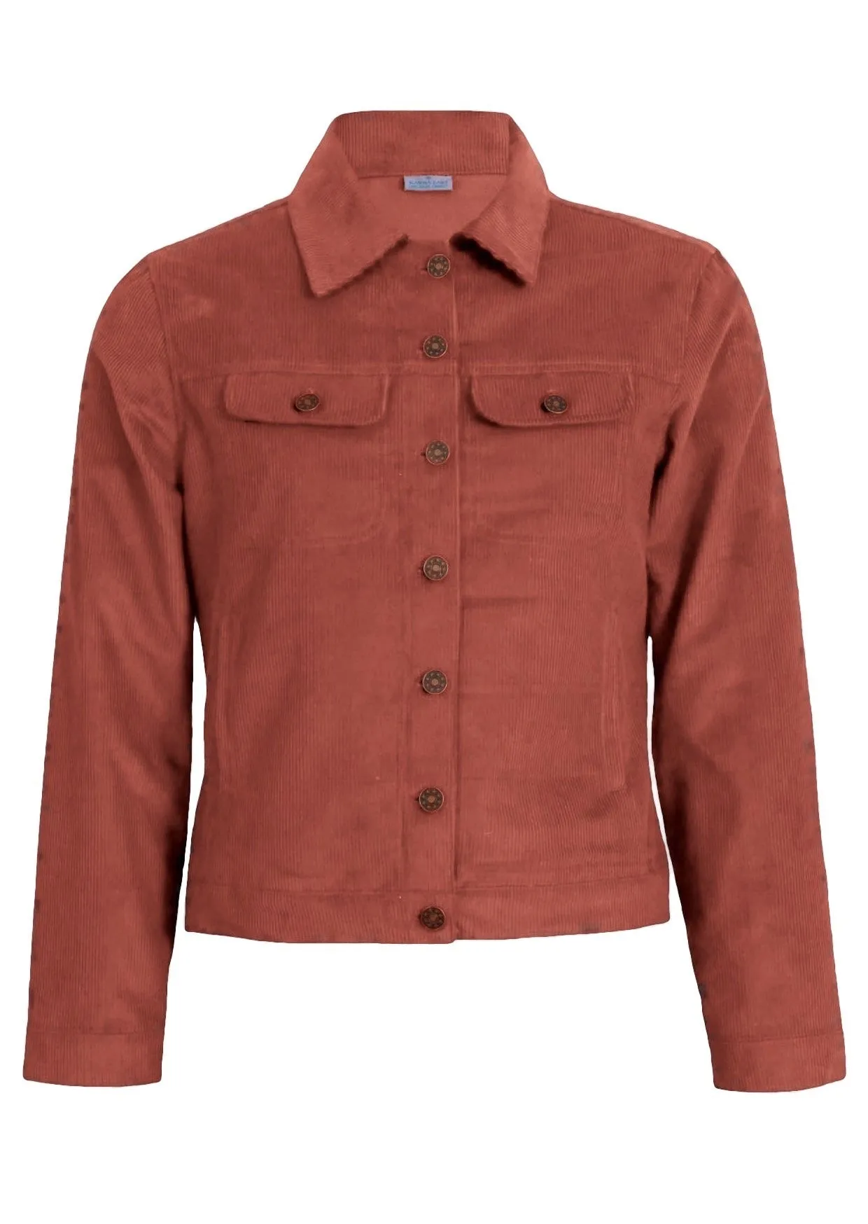 Corduroy Jacket Burnt Henna