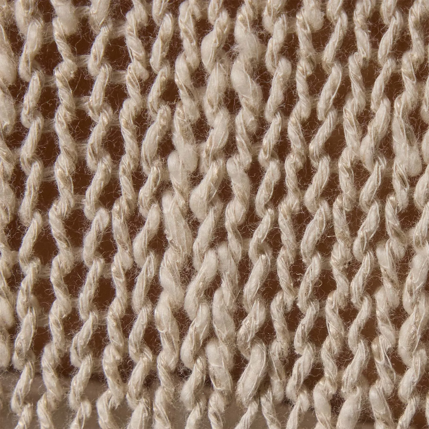 Cotton Linen Knit Tunic - Natural