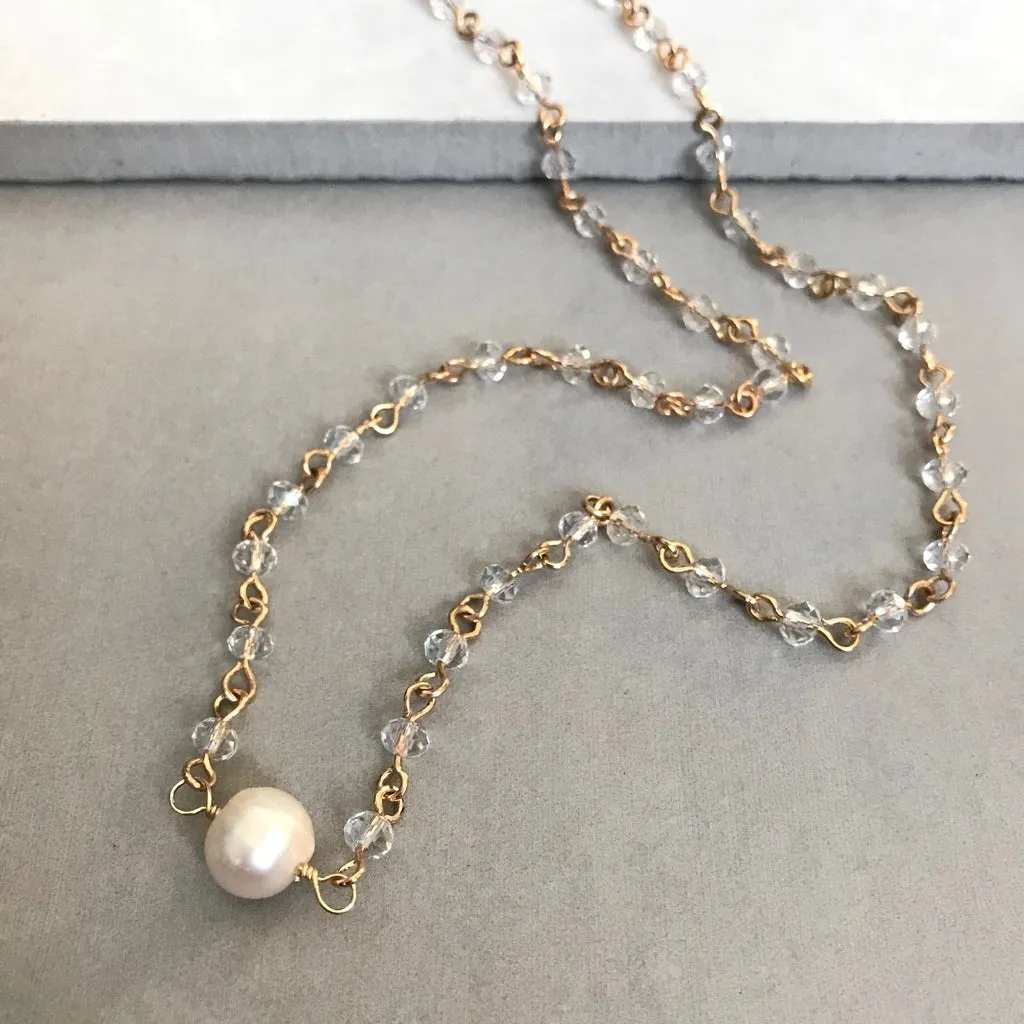 Delicate Pearl Choker