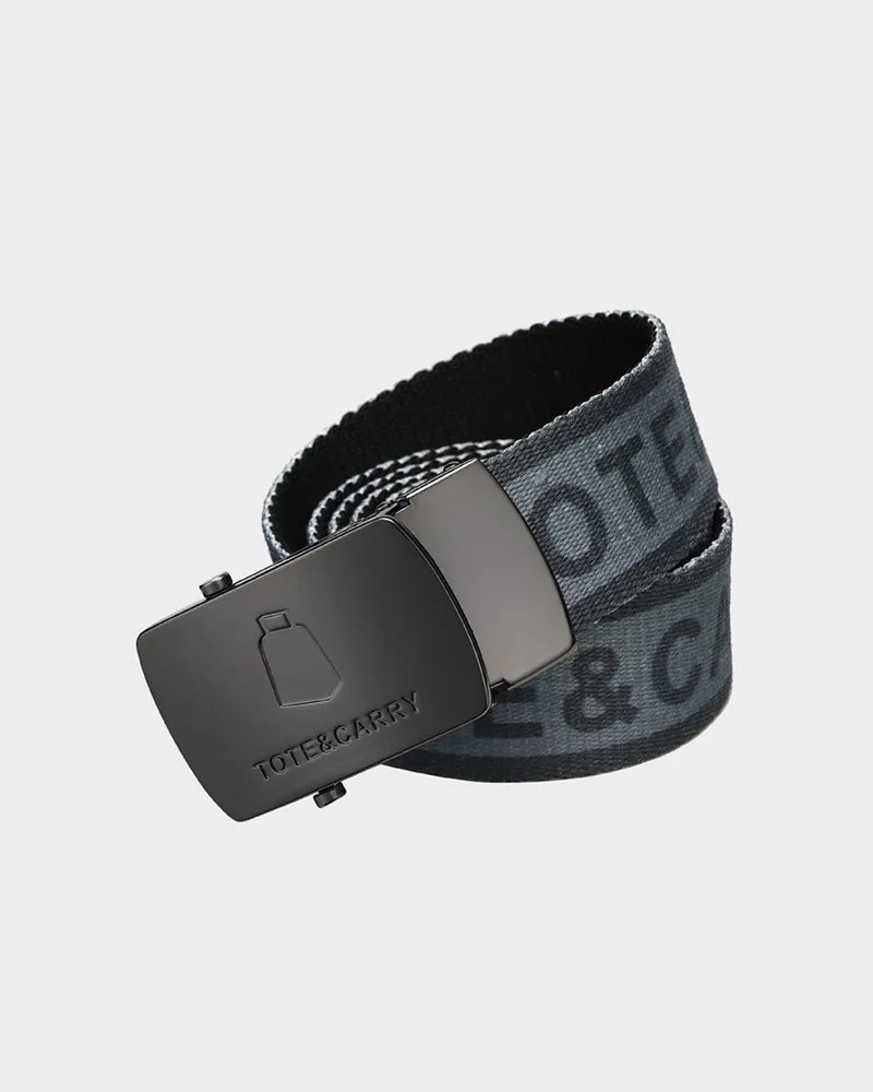 Digital Camouflage Belt in Black