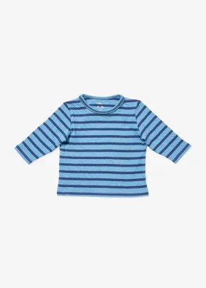 Edward Baby Long Sleeve - Ocean Stripe