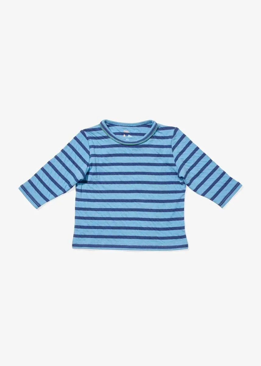 Edward Baby Long Sleeve - Ocean Stripe