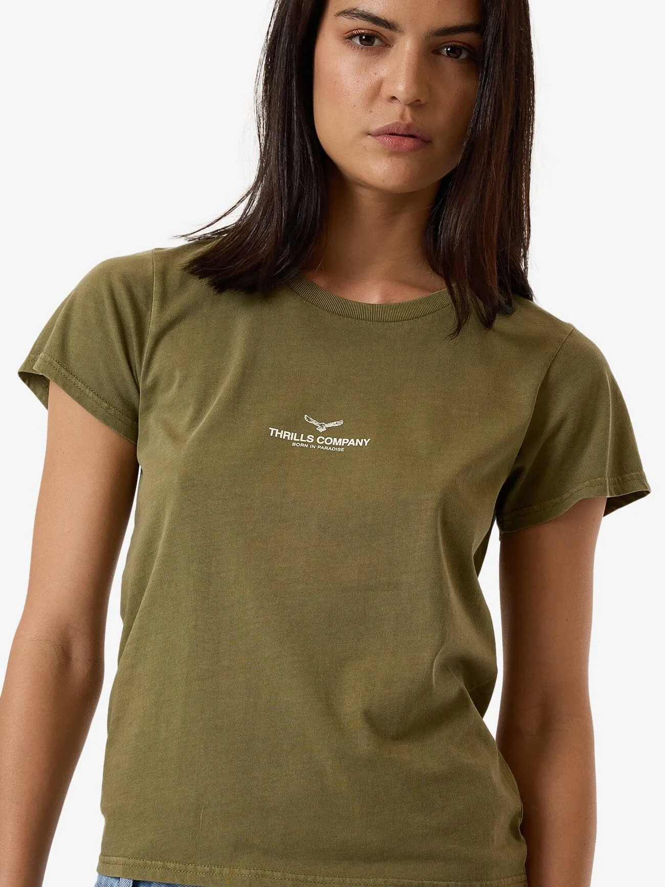 Emblem Of Strength Everyday Tee - Olive