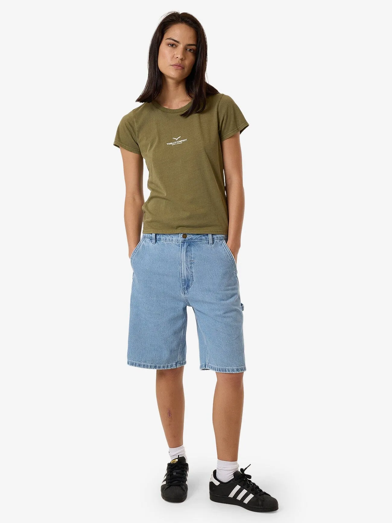 Emblem Of Strength Everyday Tee - Olive