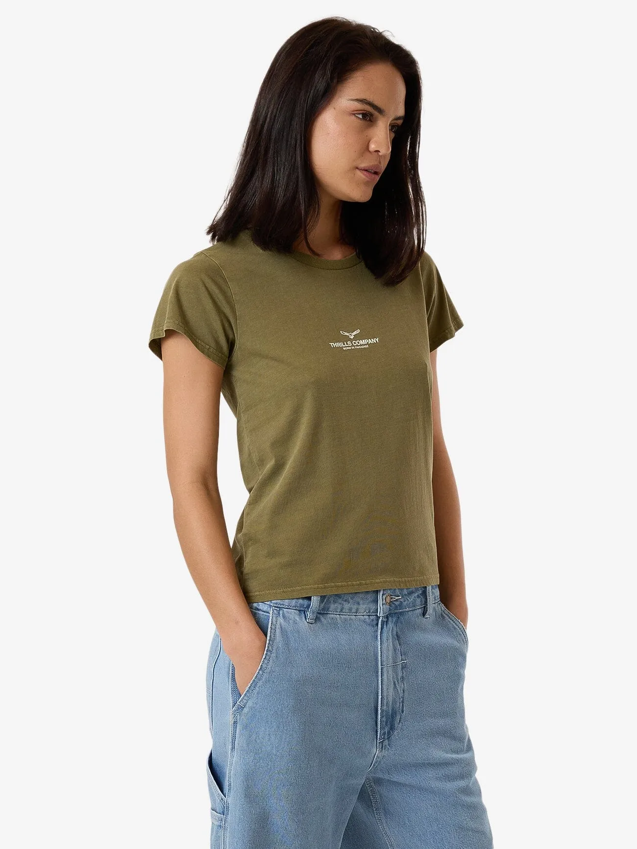 Emblem Of Strength Everyday Tee - Olive
