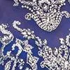 Floor Length Prom Dress with Bead and Sequin