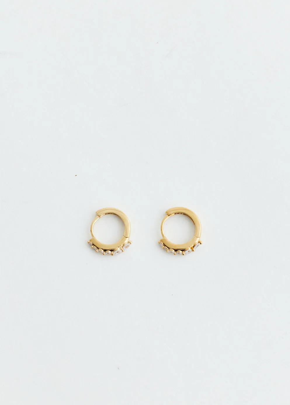 Gradient Crystal Hoops