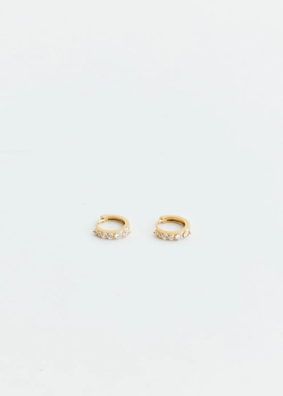 Gradient Crystal Hoops