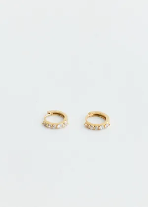 Gradient Crystal Hoops