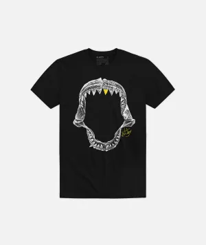 Grom Jaws Tee - Black