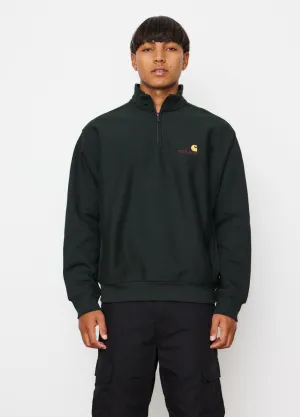 Half Zip American Script Sweatshirt