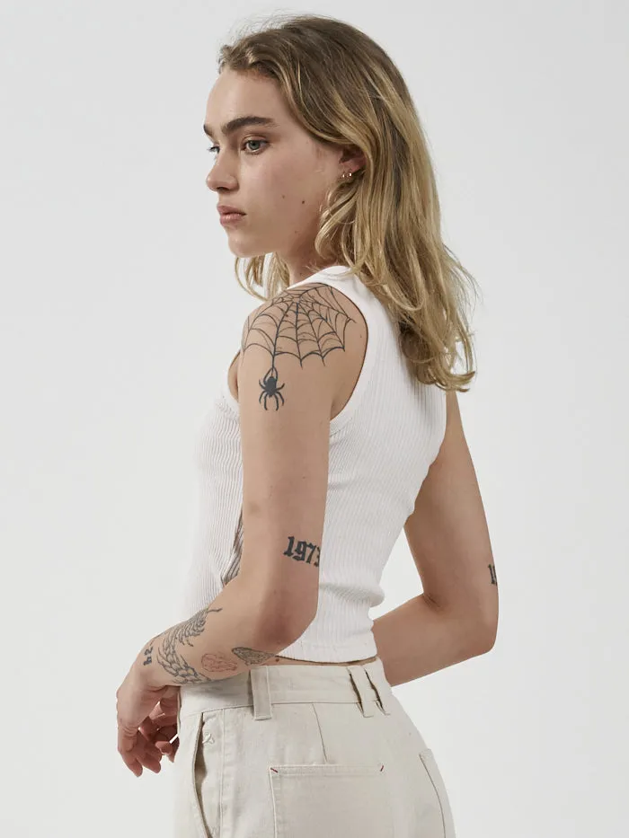 Hard Yakka x Thrills Military Singlet - Unbleached