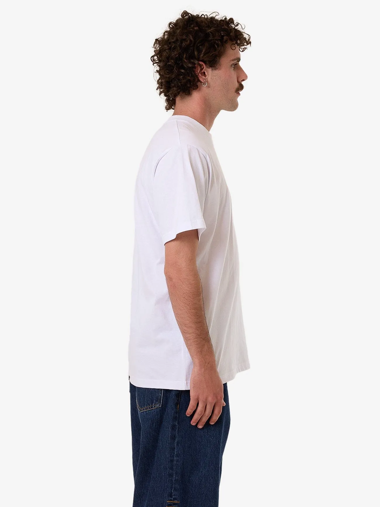 Hazed Merch Fit Tee - White