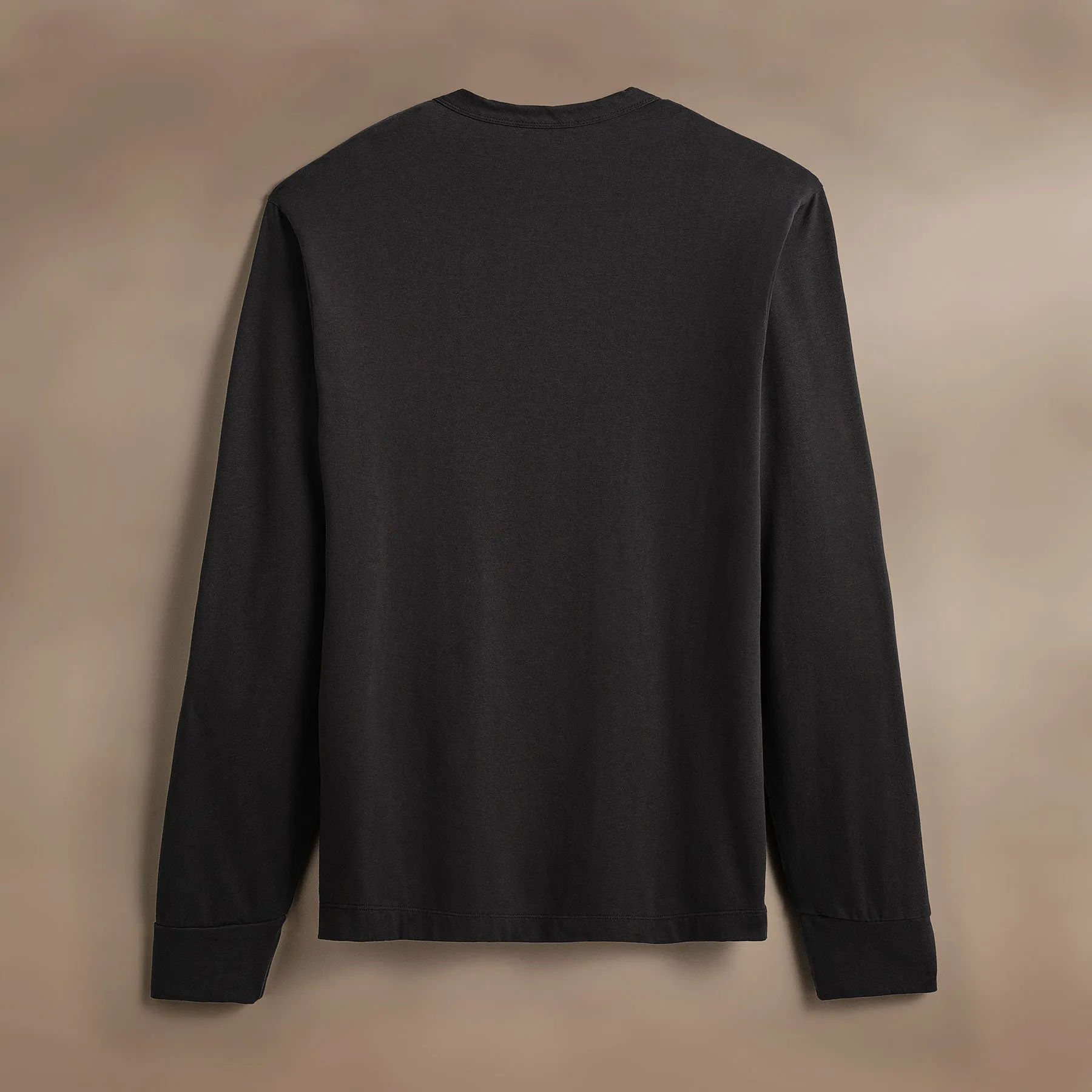 Heavy Luxe Jersey Long Sleeve - Magma