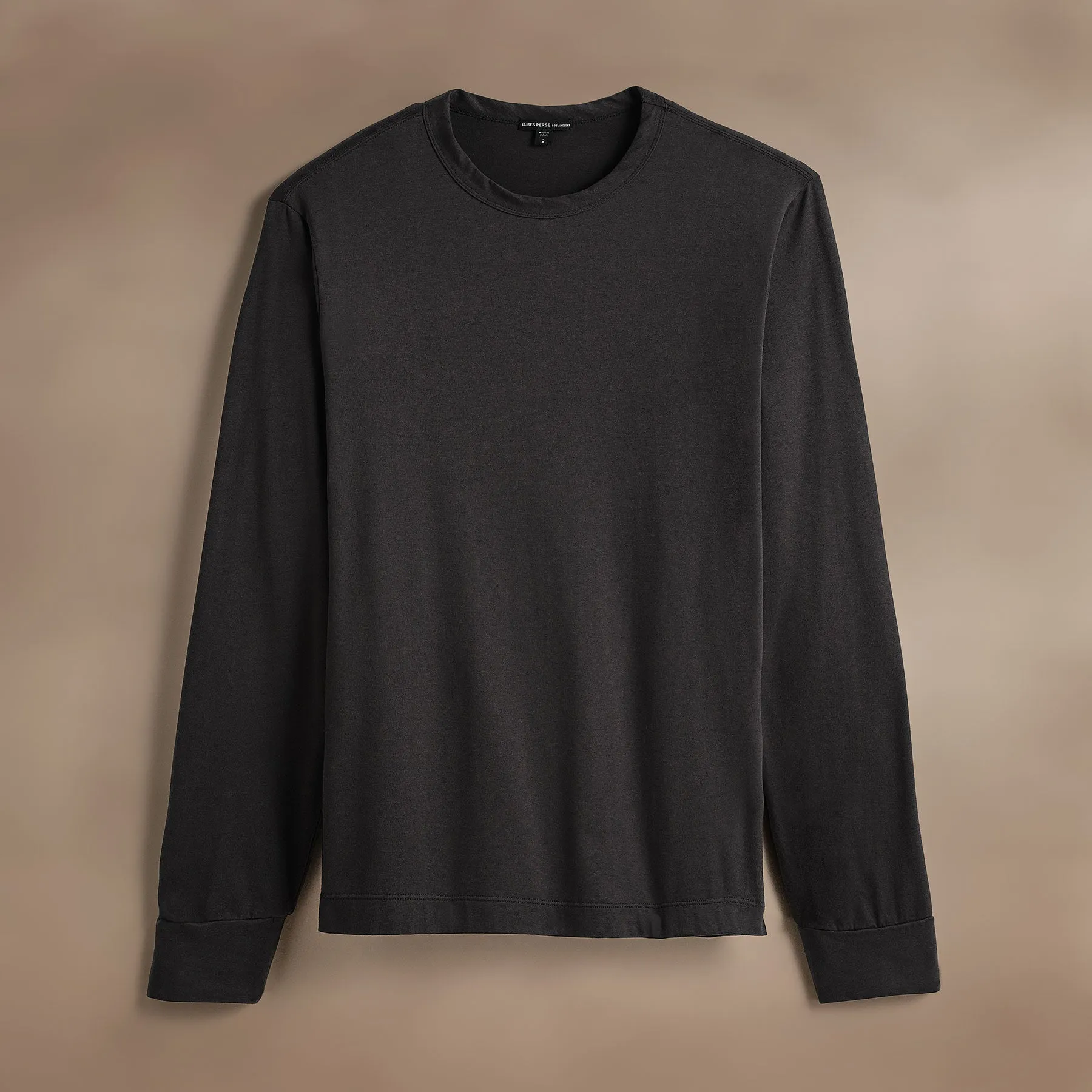 Heavy Luxe Jersey Long Sleeve - Magma