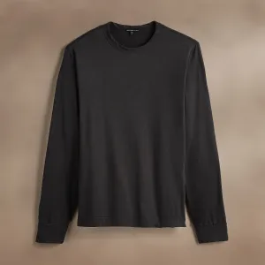 Heavy Luxe Jersey Long Sleeve - Magma
