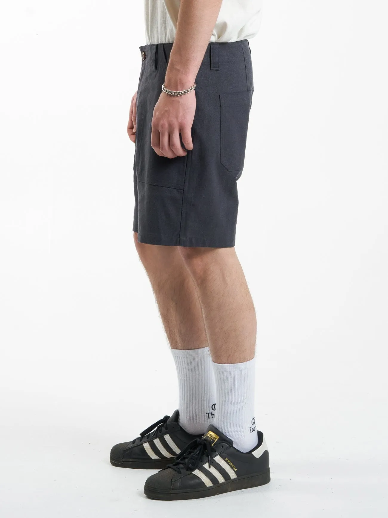 Hemp Thrills Utility Short - Black