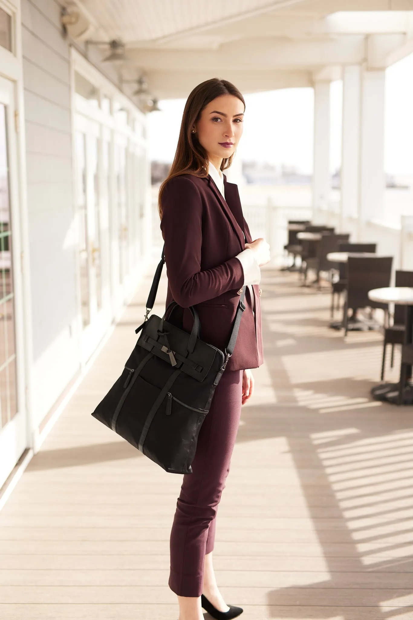 Highline Convertible 16 Laptop Backpack. Crossbody. & Tote