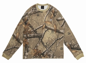 HUF x Realtree Megablast Thermal Top in Desert xld
