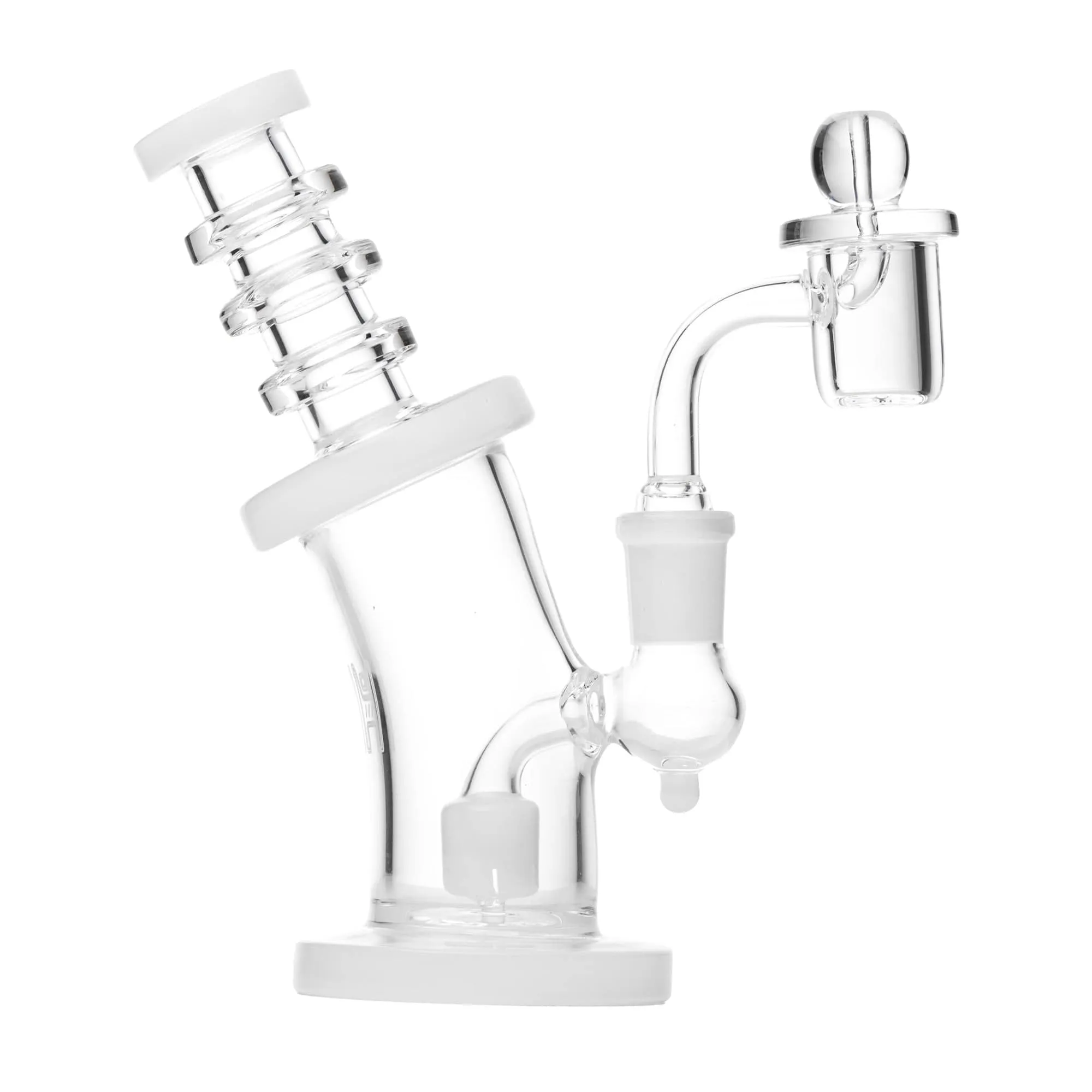 Human Grade 6" Bent Neck Dab Rig