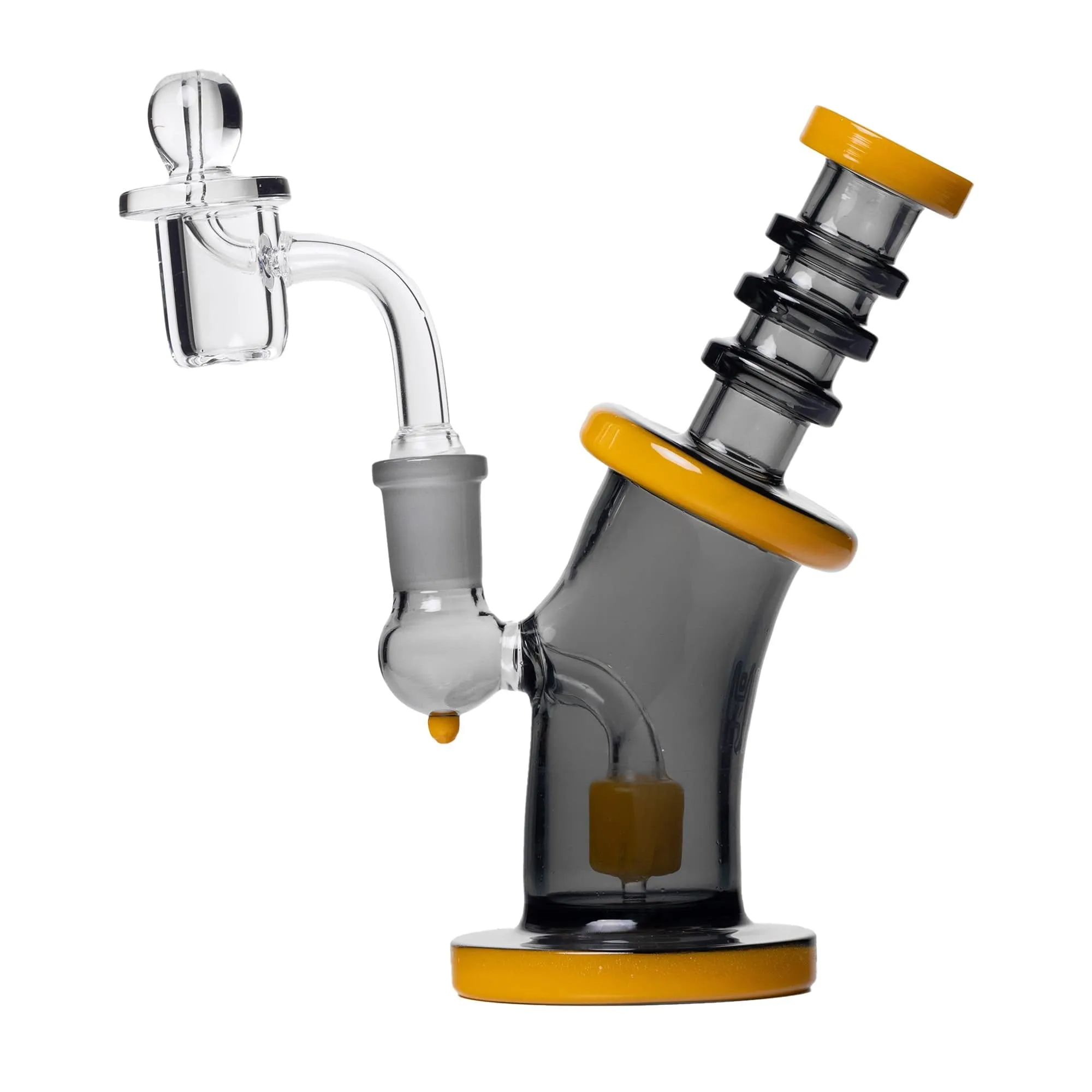 Human Grade 6" Bent Neck Dab Rig