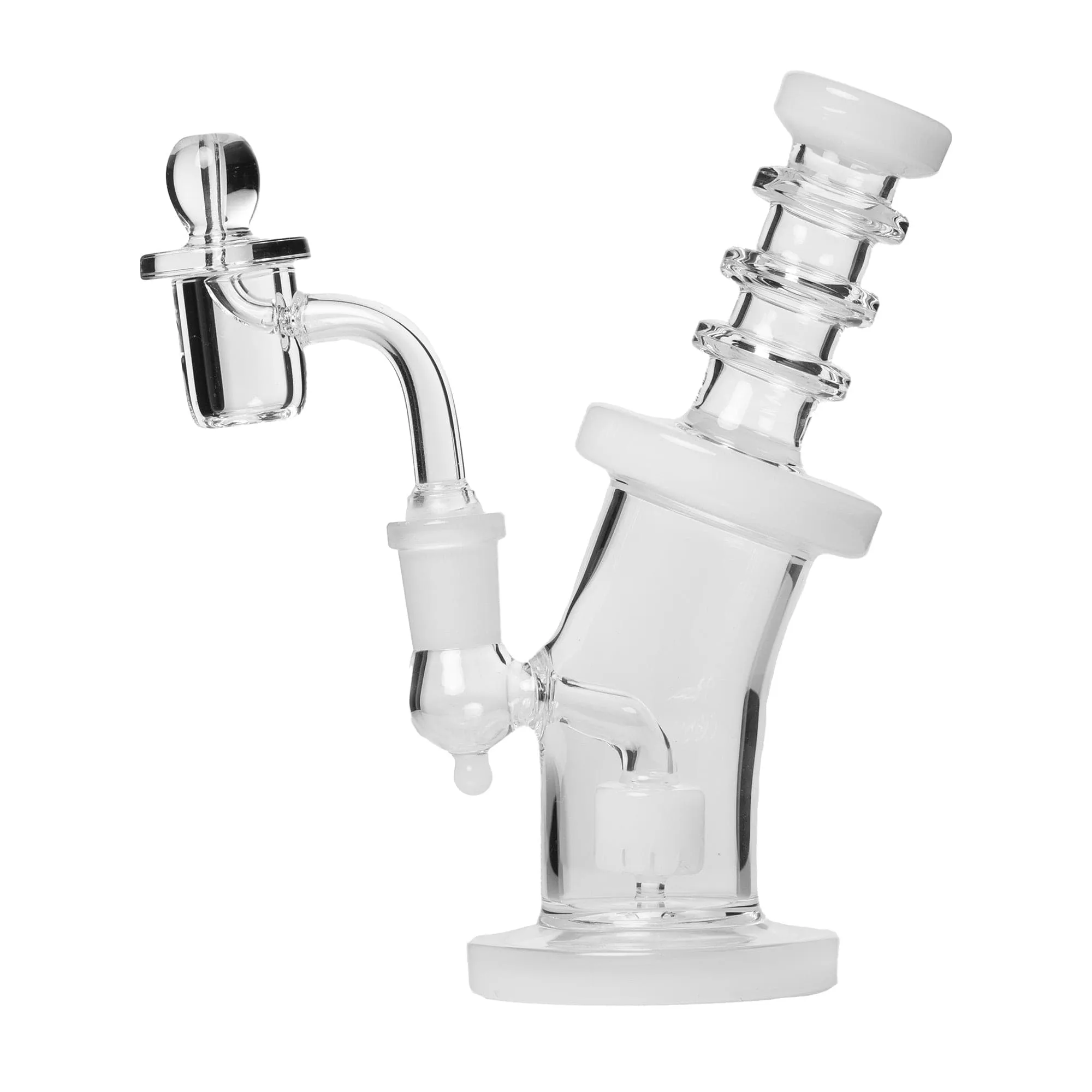 Human Grade 6" Bent Neck Dab Rig