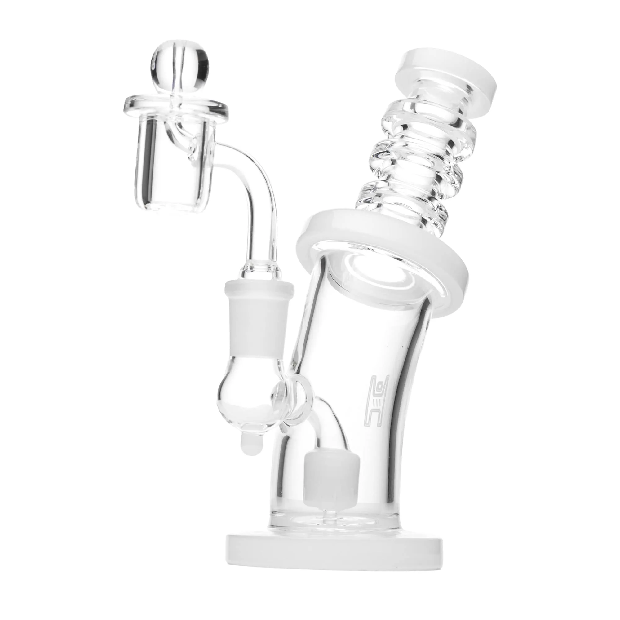 Human Grade 6" Bent Neck Dab Rig