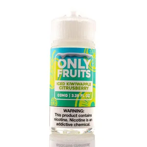 Iced Kiwi Apple Citrusberry - Only Fruits E-Juice (100 ml)