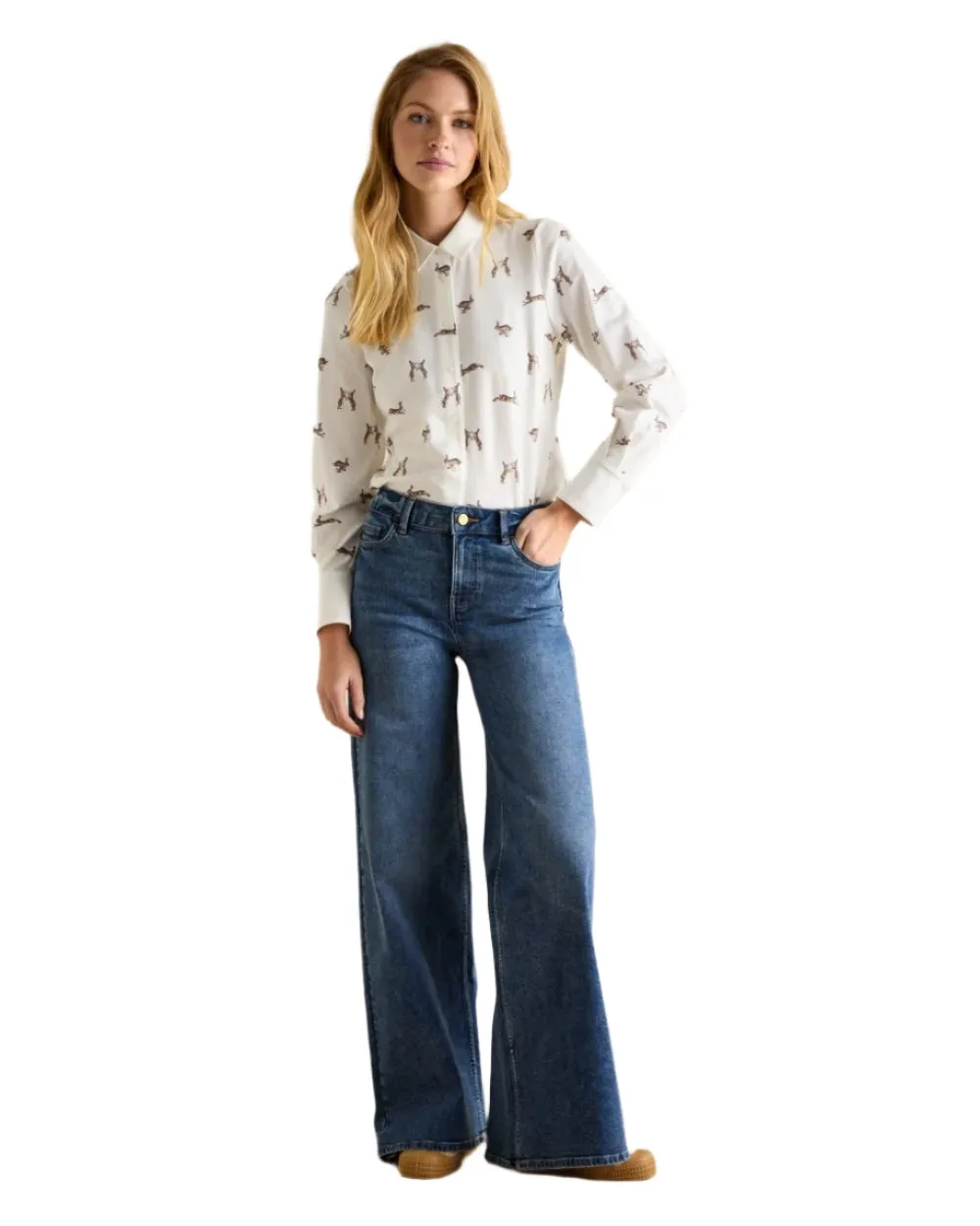 Joules Womens X Eleanor Tomlinson Jersey Shirt