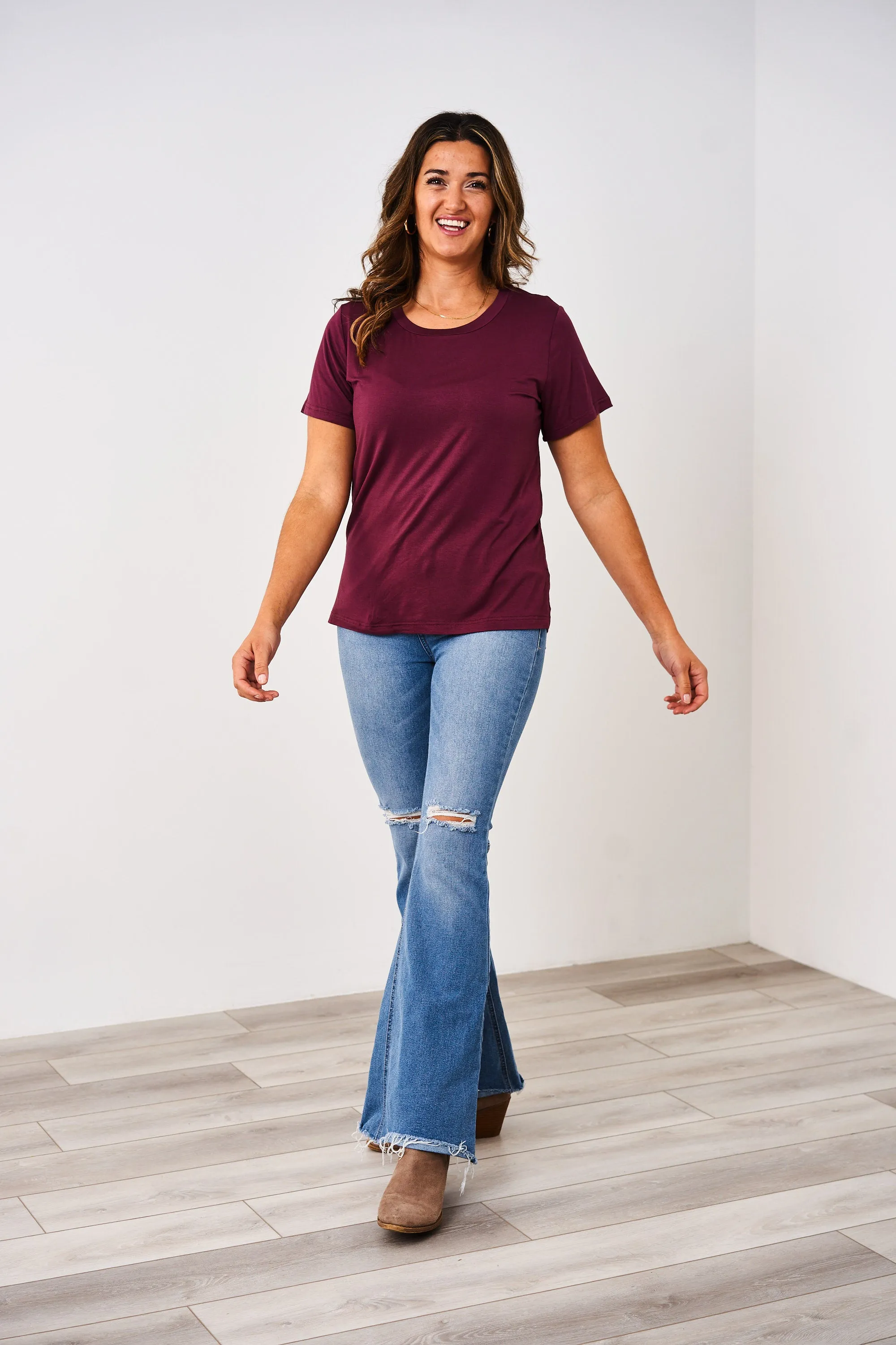 Latched Mama Classic Crewneck Nursing Tee