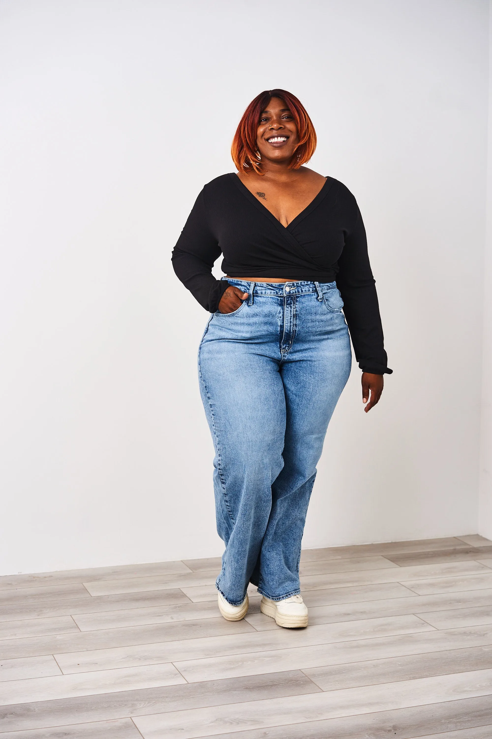 Latched Mama Ribbed Long Sleeve Nursing Wrap Top - Final Sale